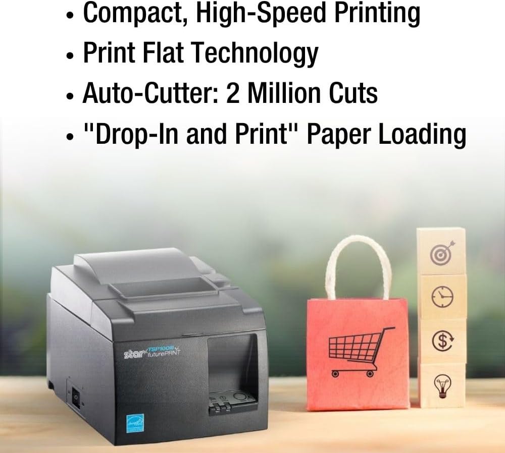 Star Micronics TSP143III Thermal Receipt Printer (TSP100III)
