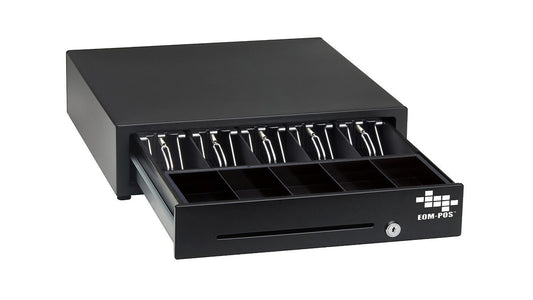 16" Heavy‑Duty Cash Drawer – 5 Bill / 5 Coin – Printer‑Driven, Square‑Compatible (Receipt Printer Required)