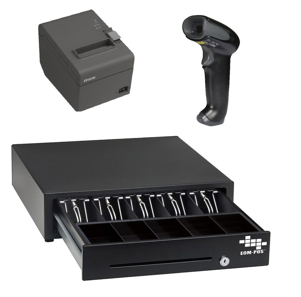 POS Hardware Bundle for Square Cash Drawer and Thermal